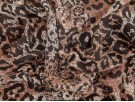 Panama Viscose Fabric - Leopard print